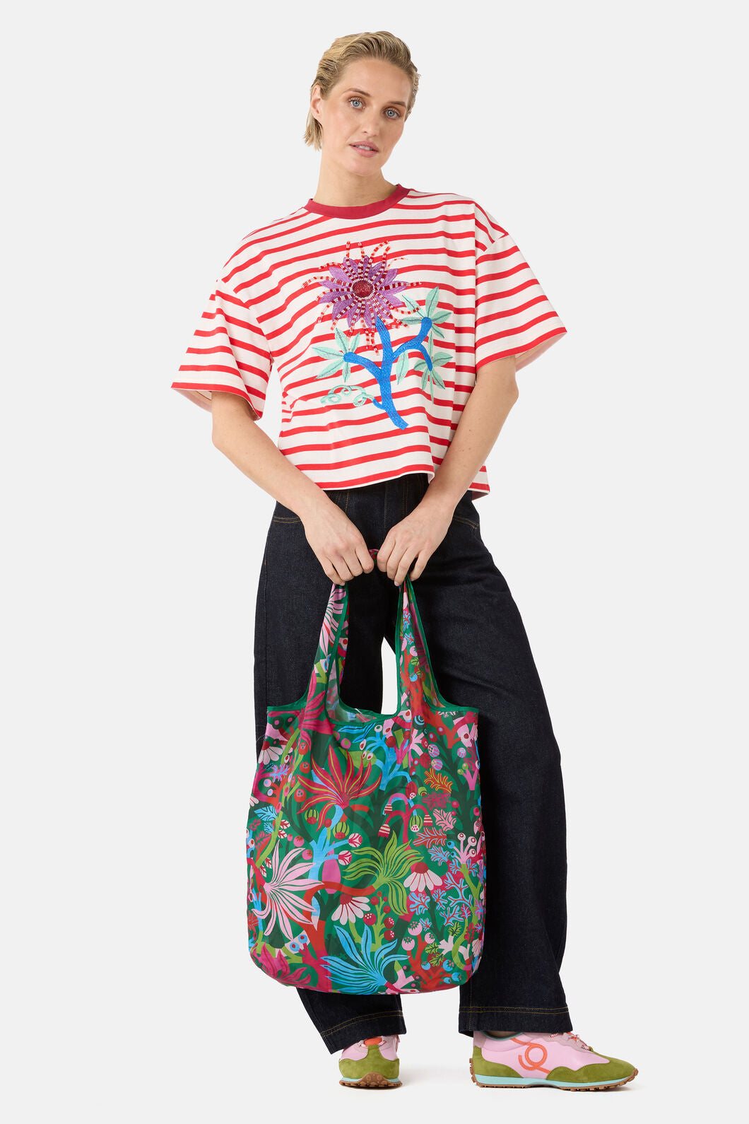 Gorman - Wild Garden Shopper Tote - print