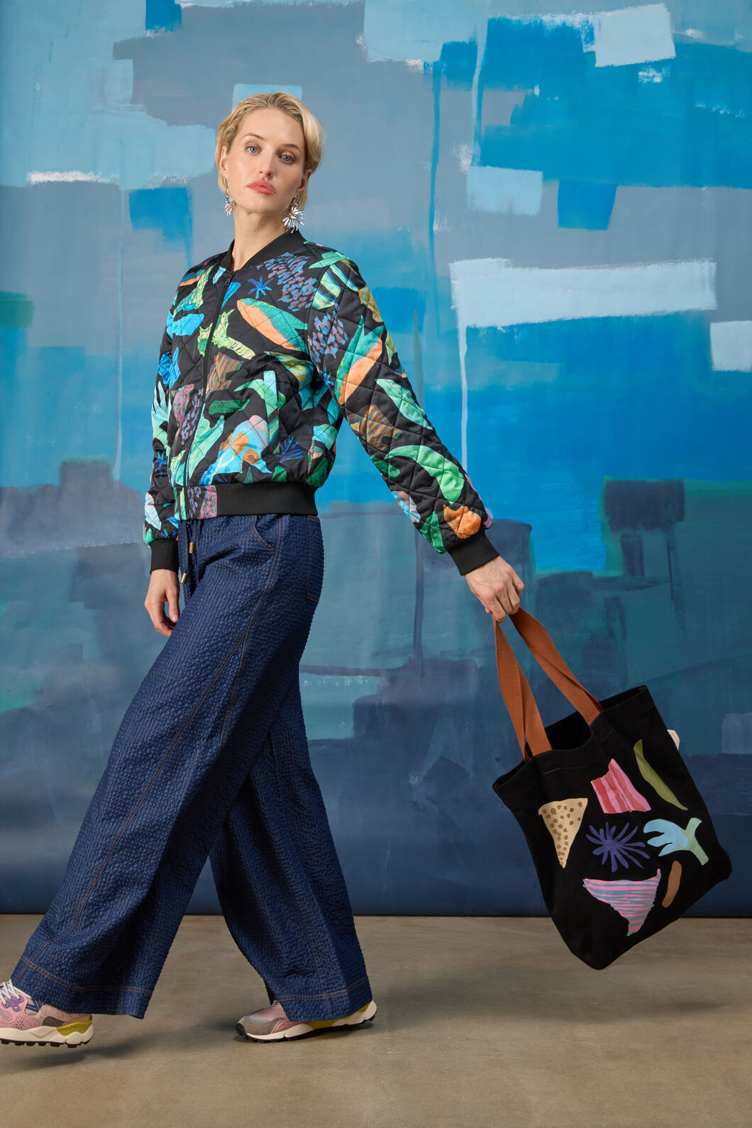 Gorman - Endless Horizon Placement Tote - print