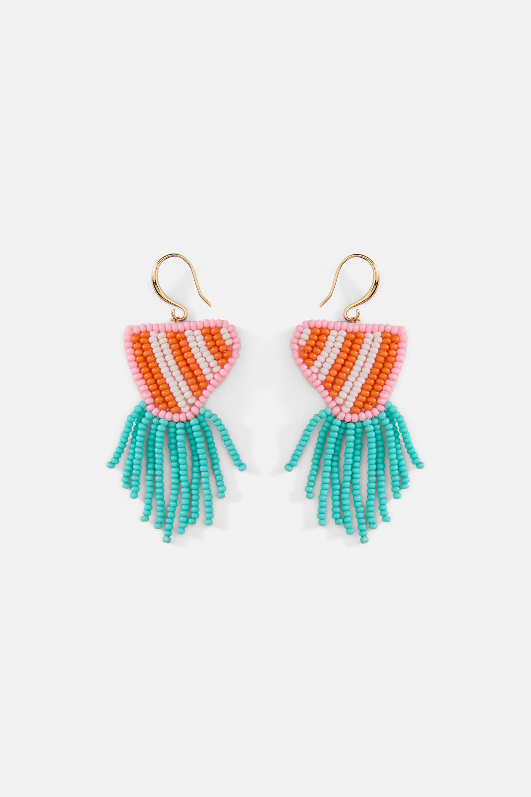 Gorman - Agate Beaded Earrings - multi