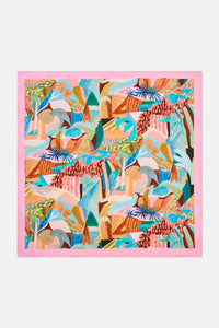 Gorman - Endless Horizon Square Scarf - print