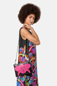 Gorman - Orchid Leather Clutch - multi