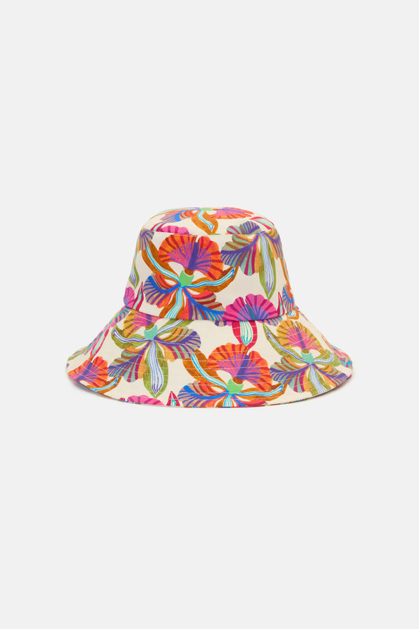Gorman - Orchid Sunhat - print
