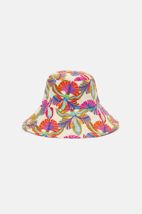 Gorman - Orchid Sunhat - print