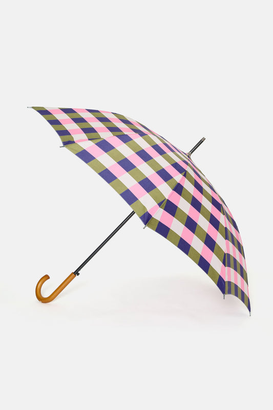Gorman - Gillian Gingham Umbrella - print
