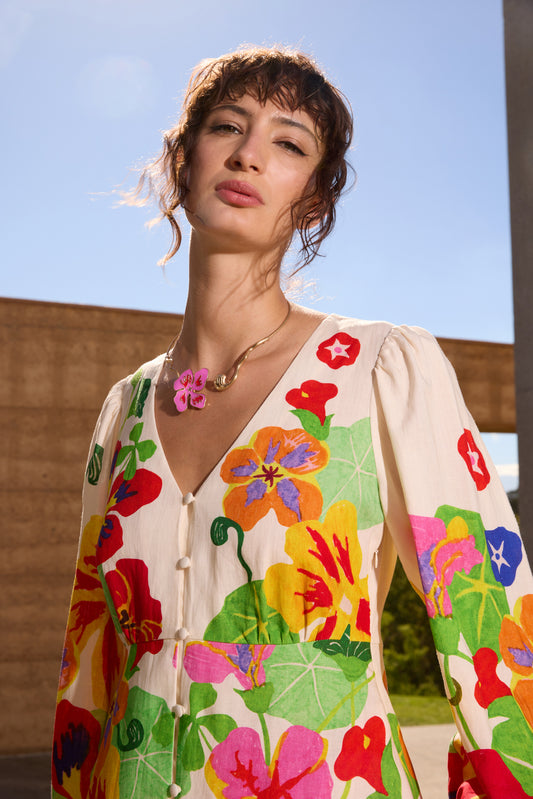Gorman - Climbing Vines Necklace - multi