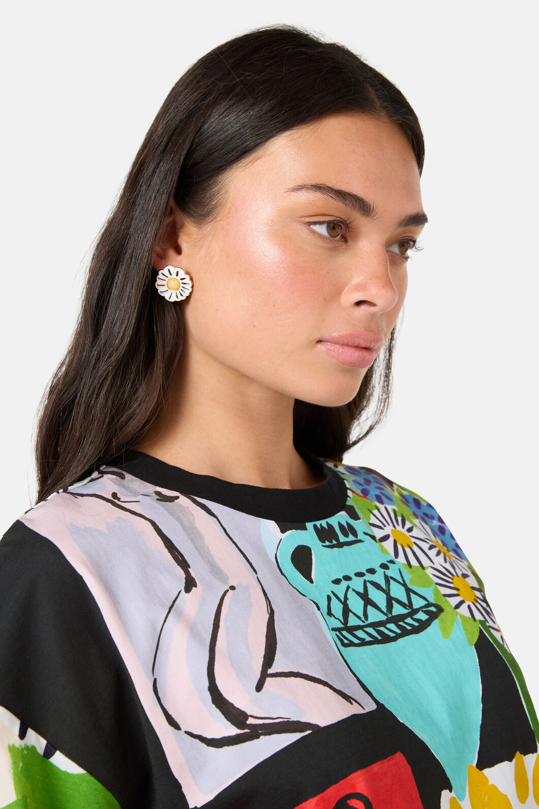 Gorman - Petite Daisy Earrings - multi