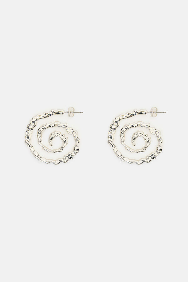 Gorman - Spirograph Earrings - silver