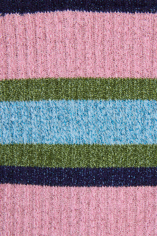 Gorman - Stripe Lurex Socks - multi