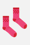 Gorman - Betsy Wool Socks Pink - pink