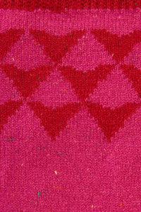 Gorman - Betsy Wool Socks Pink - pink