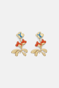 Gorman - Foxglove Gold Earrings - multi