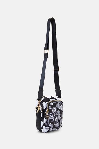 Gorman - Spotless Flower Crossbody Bag - black-white