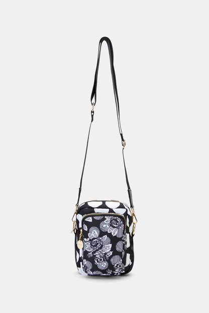 Gorman - Spotless Flower Crossbody Bag - black-white