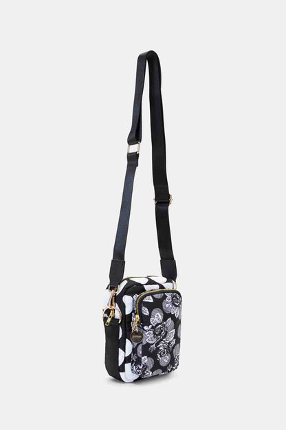Gorman - Spotless Flower Crossbody Bag - black-white