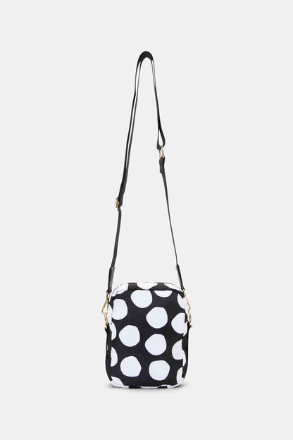 Gorman - Spotless Flower Crossbody Bag - black-white