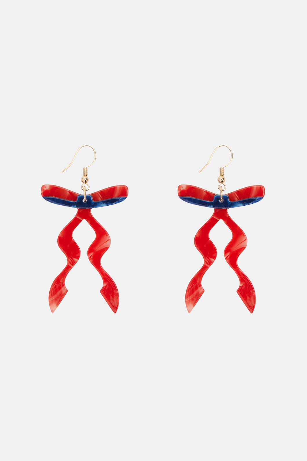 Gorman - Red Ribbon Earrings - multi