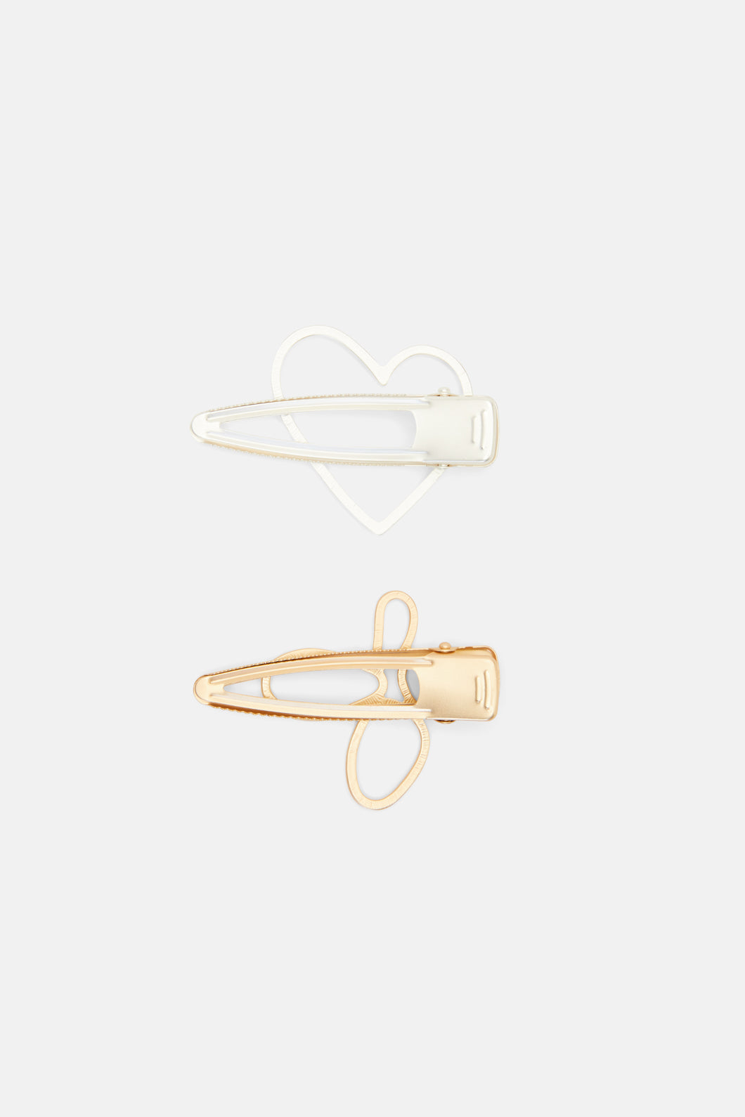 Gorman - Floral Heart Hair Clips Set 2 - multi