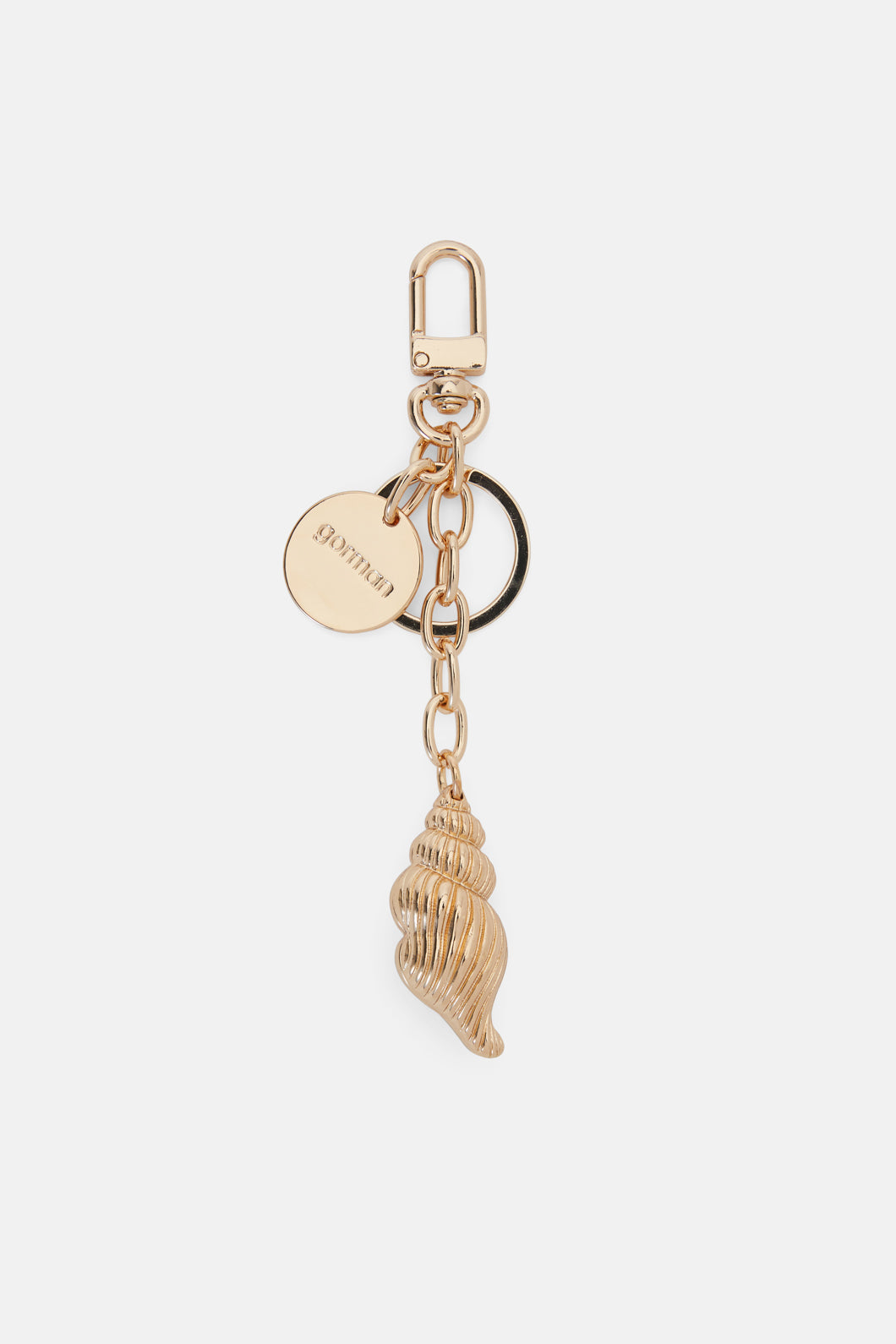 Gold Shell Key Ring – Gorman