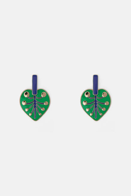 Gorman - Guardian Leaf Earring - multi