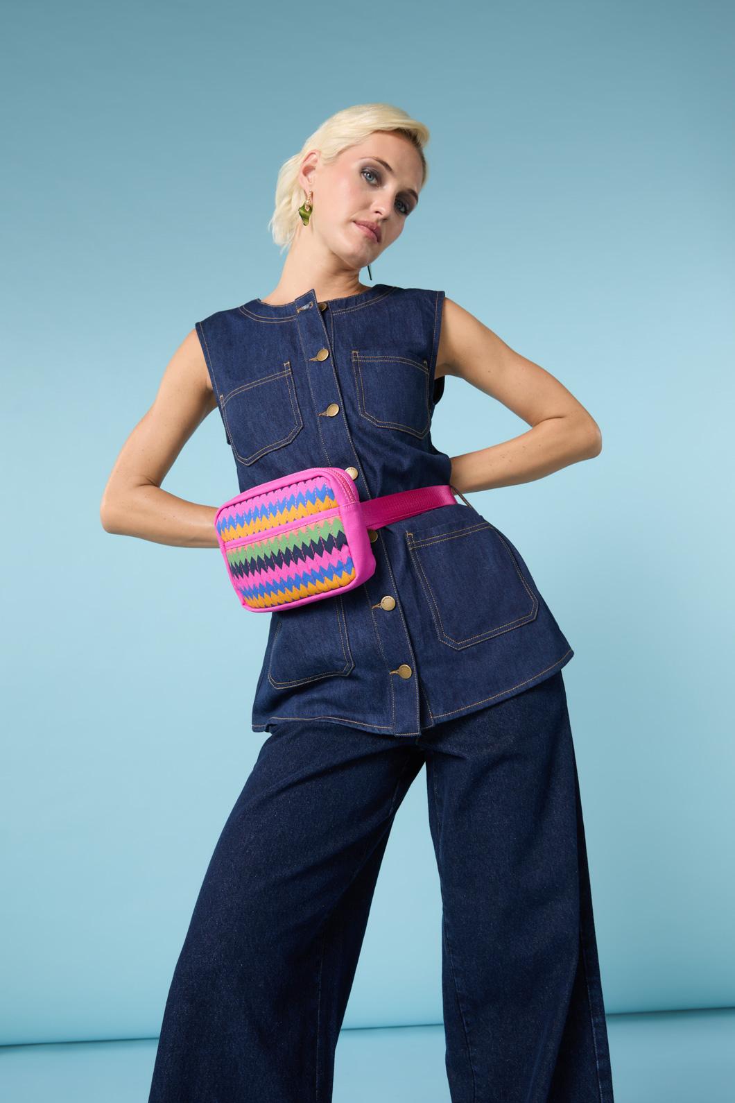 Gorman - Ziggy Quilted Bum Bag - multi