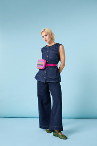 Gorman - Ziggy Quilted Bum Bag - multi