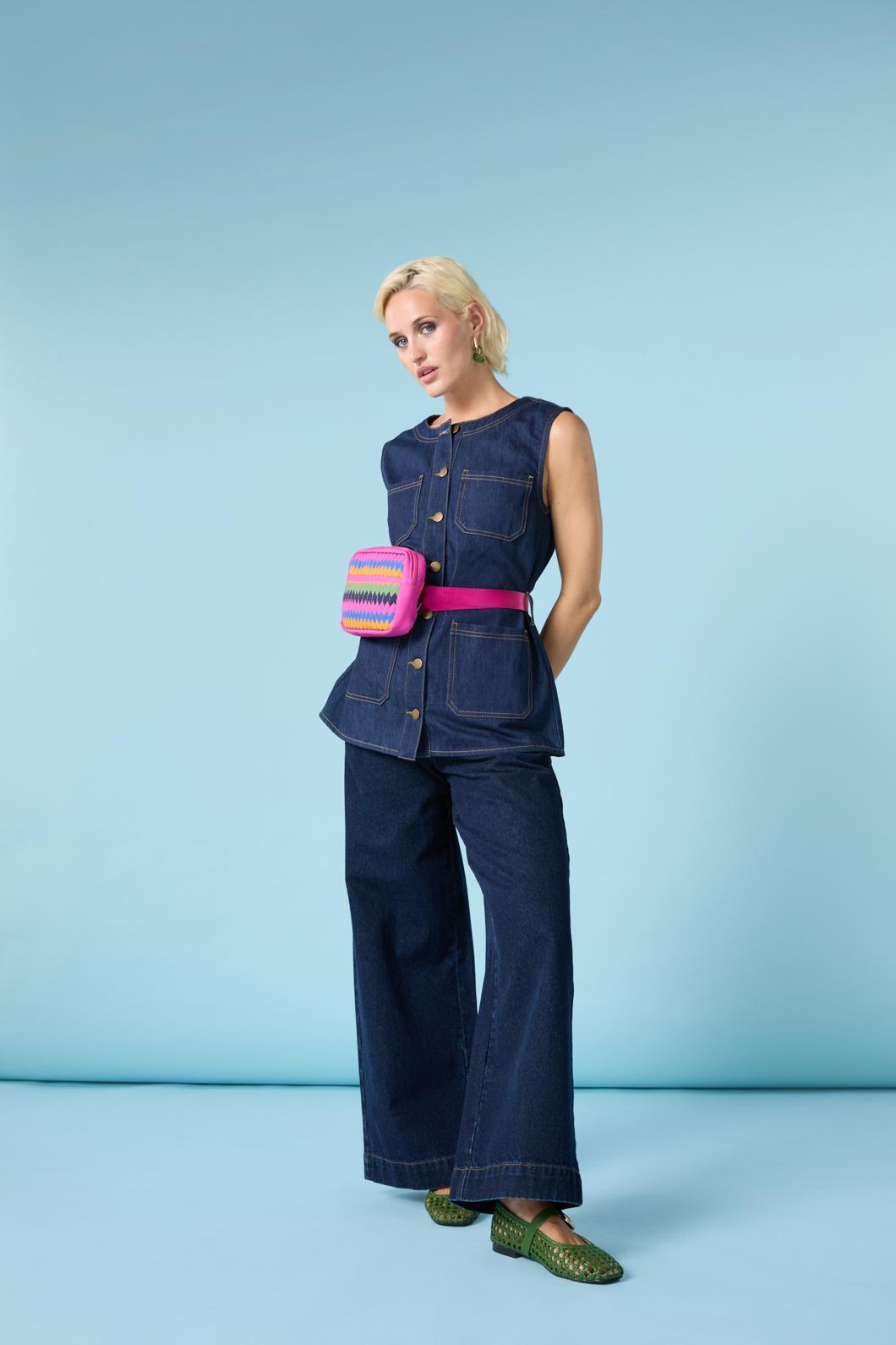 Gorman - Ziggy Quilted Bum Bag - multi