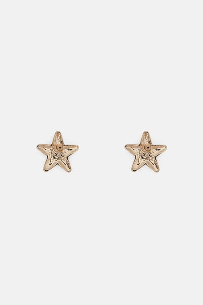 Gorman - Pink Star Earring - gold