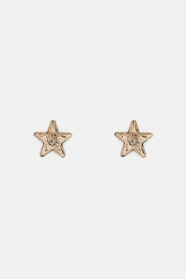 Gorman - Pink Star Earring - gold