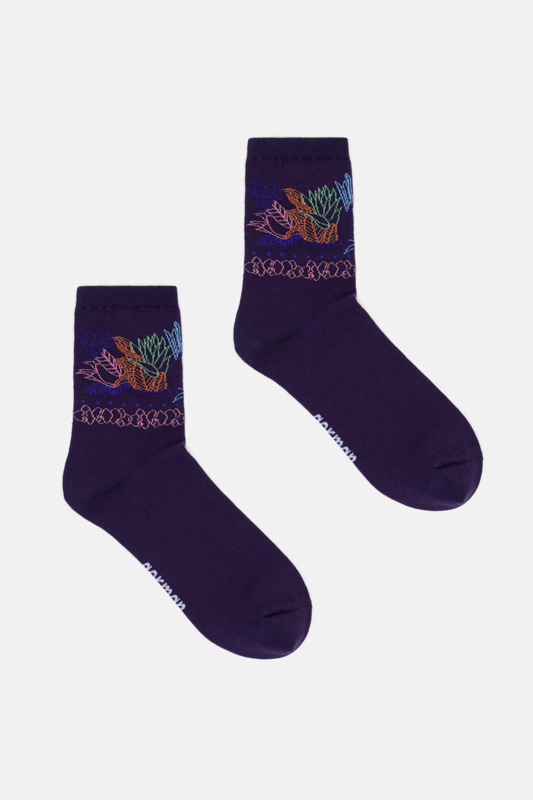 Gorman - Monkey Forest Sock - multi
