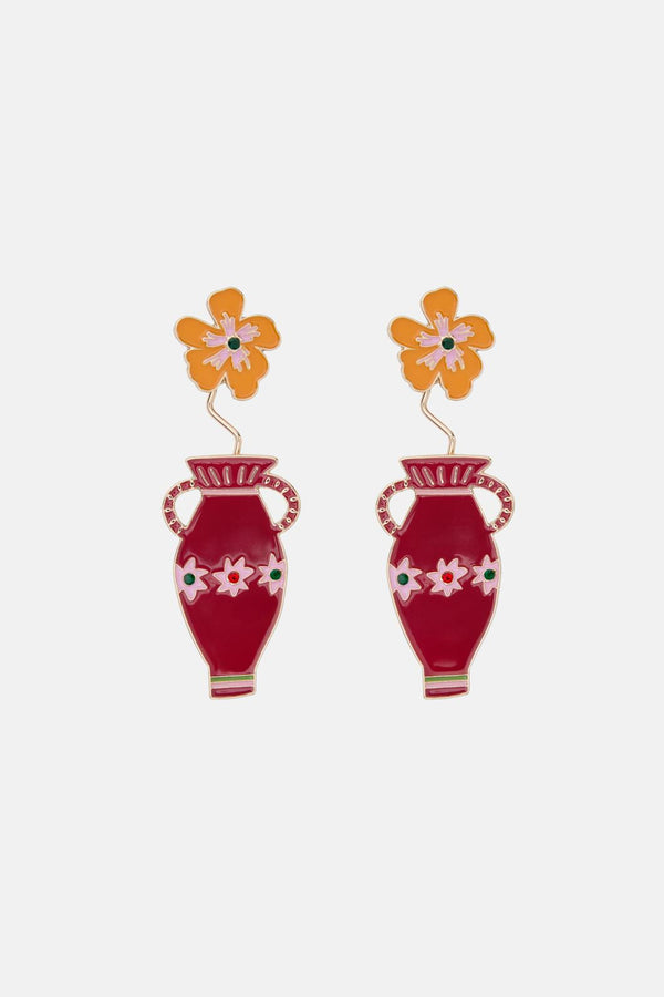 Gorman - Amphora Vase Earrings - gold