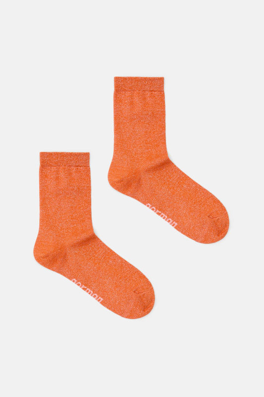 Gorman - Orange Sparkle Sock - orange