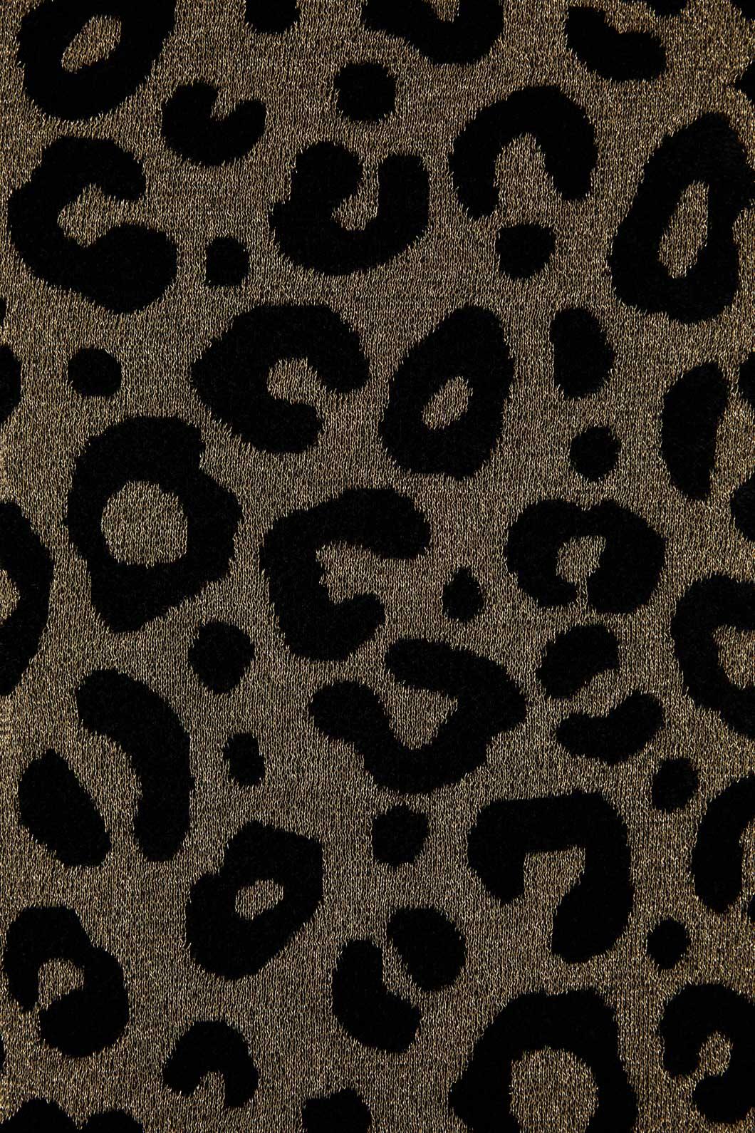 Gorman - Leopard Scarf - black-gold
