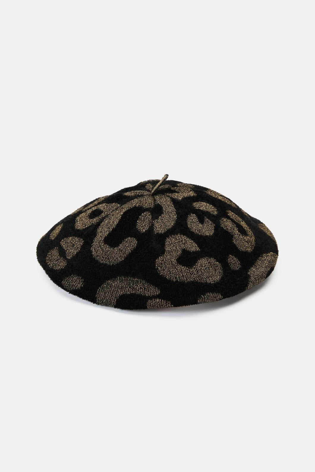 Gorman - Leopard Beret - black-gold
