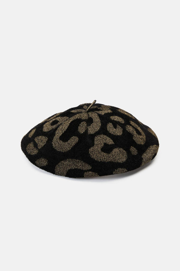 Gorman - Leopard Beret - black-gold