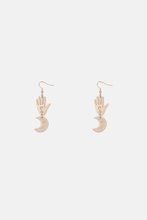 Gorman - Talk To The Hand Earring - gold