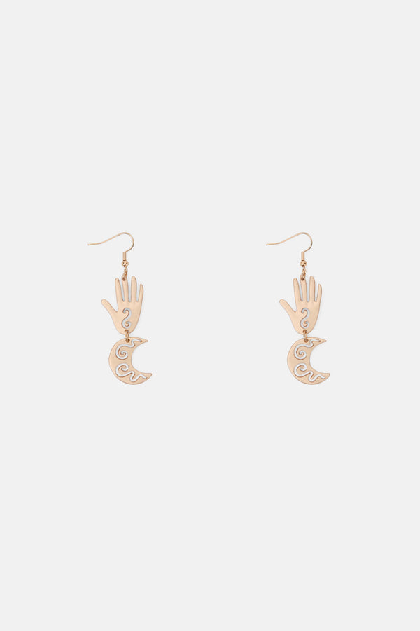 Gorman - Talk To The Hand Earring - gold