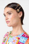 Gorman - Gold Flower Hair Pin S/2 - gold