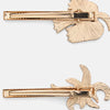 Desert Garden Hair Clip Set x2