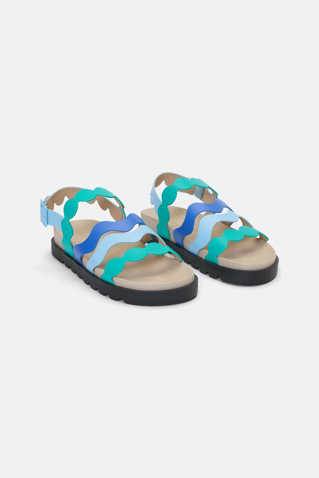 Gorman - Wavy Baby Sandal - ocean