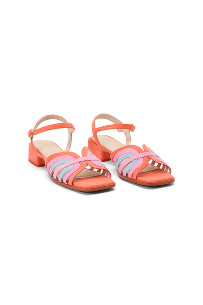 Gorman - Bon Voyage Sandal Coral - blue-coral