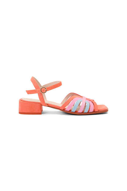Gorman - Bon Voyage Sandal Coral - blue-coral