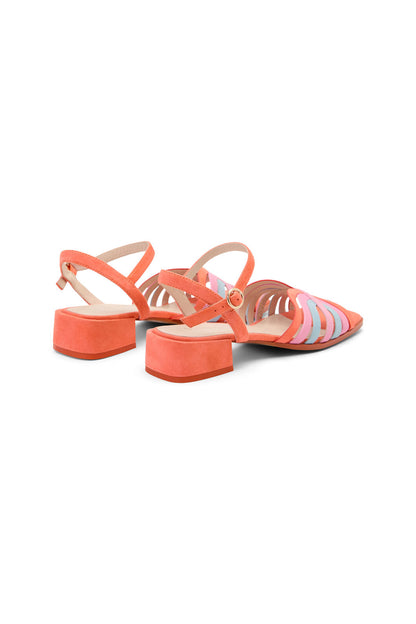 Gorman - Bon Voyage Sandal Coral - blue-coral