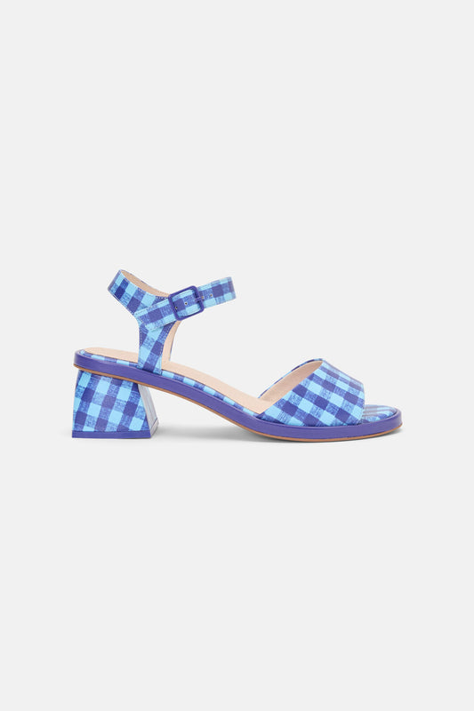 Gorman - Picnic Club Heel Blue - blue