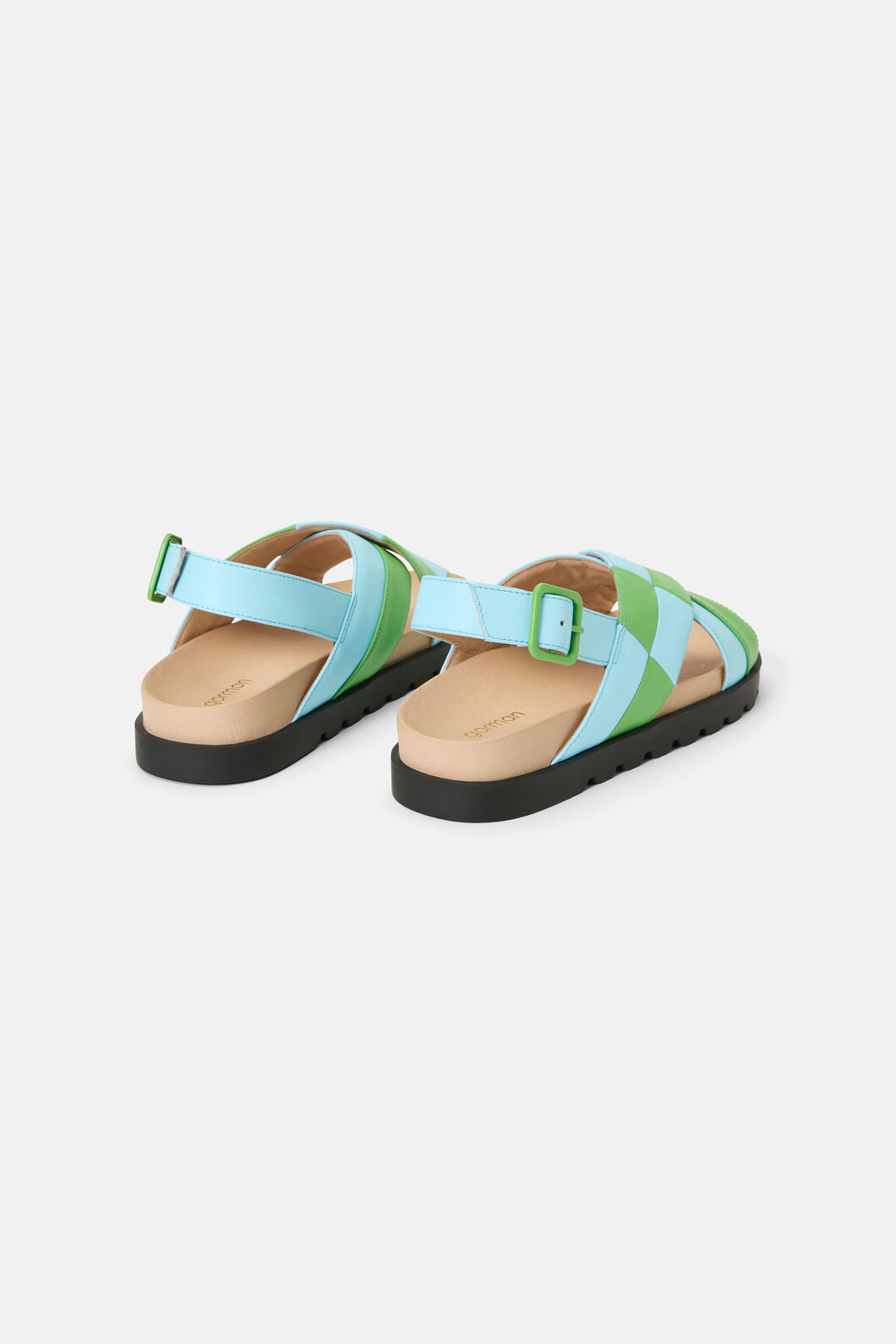 Gorman - Chequered Past Sandal Green - green