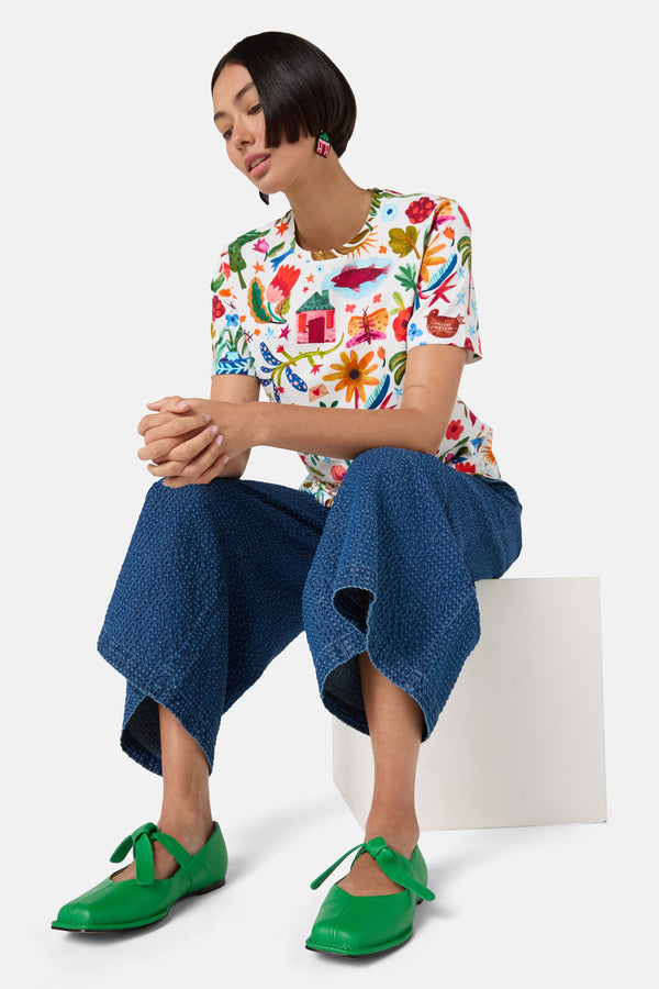 Gorman - Tie Up Flat-Green - green