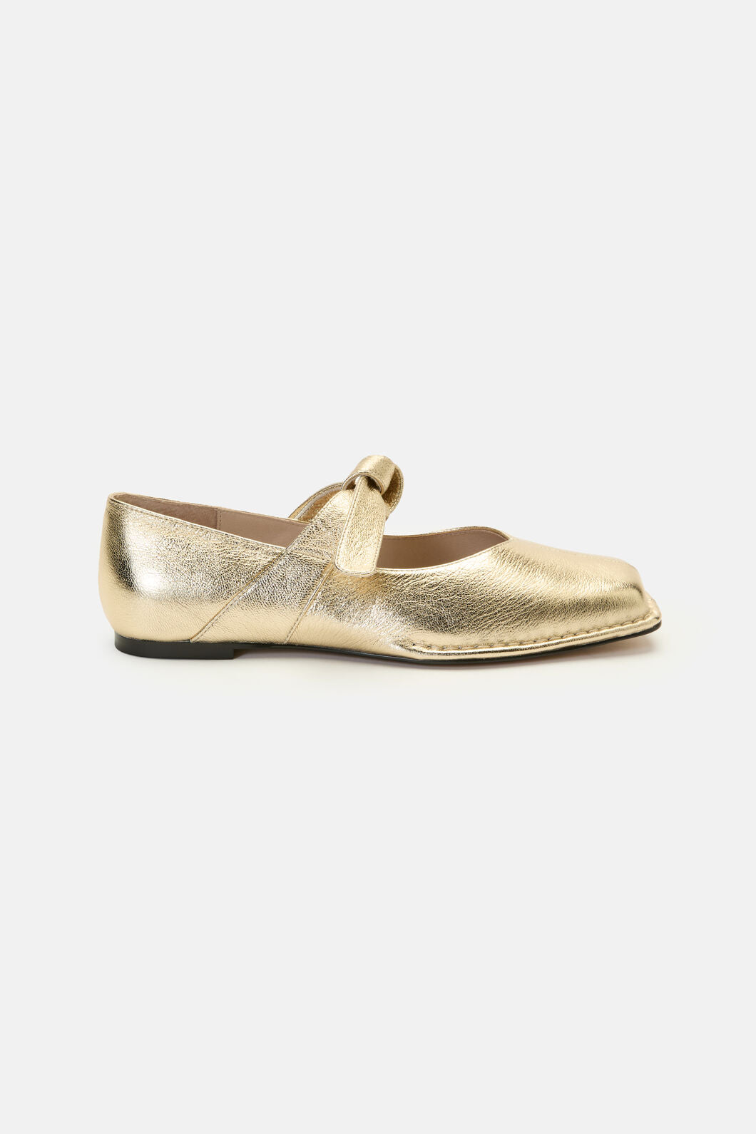 Gorman - Tie Up Flat-Gold - gold