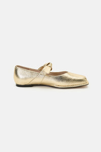 Gorman - Tie Up Flat-Gold - gold