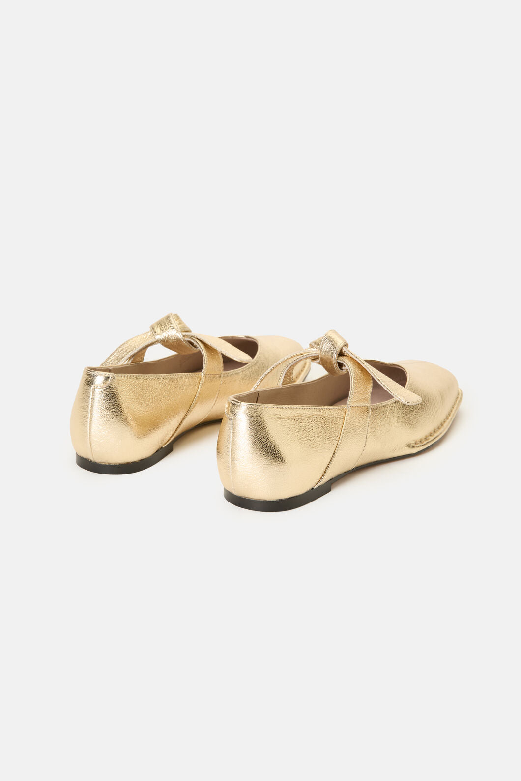 Gorman - Tie Up Flat-Gold - gold