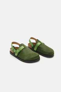 Gorman - Buckle Up Clog Green - green