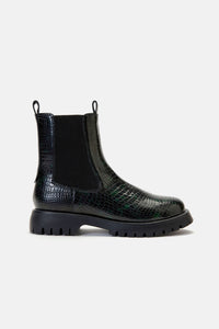 Gorman - Leo Rising Boot-Black/Green - black-green